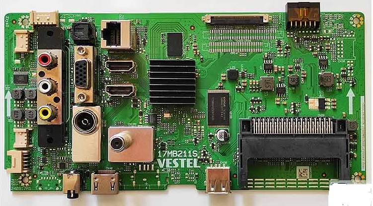 Vestel 43F9500 17MB211S Anakart